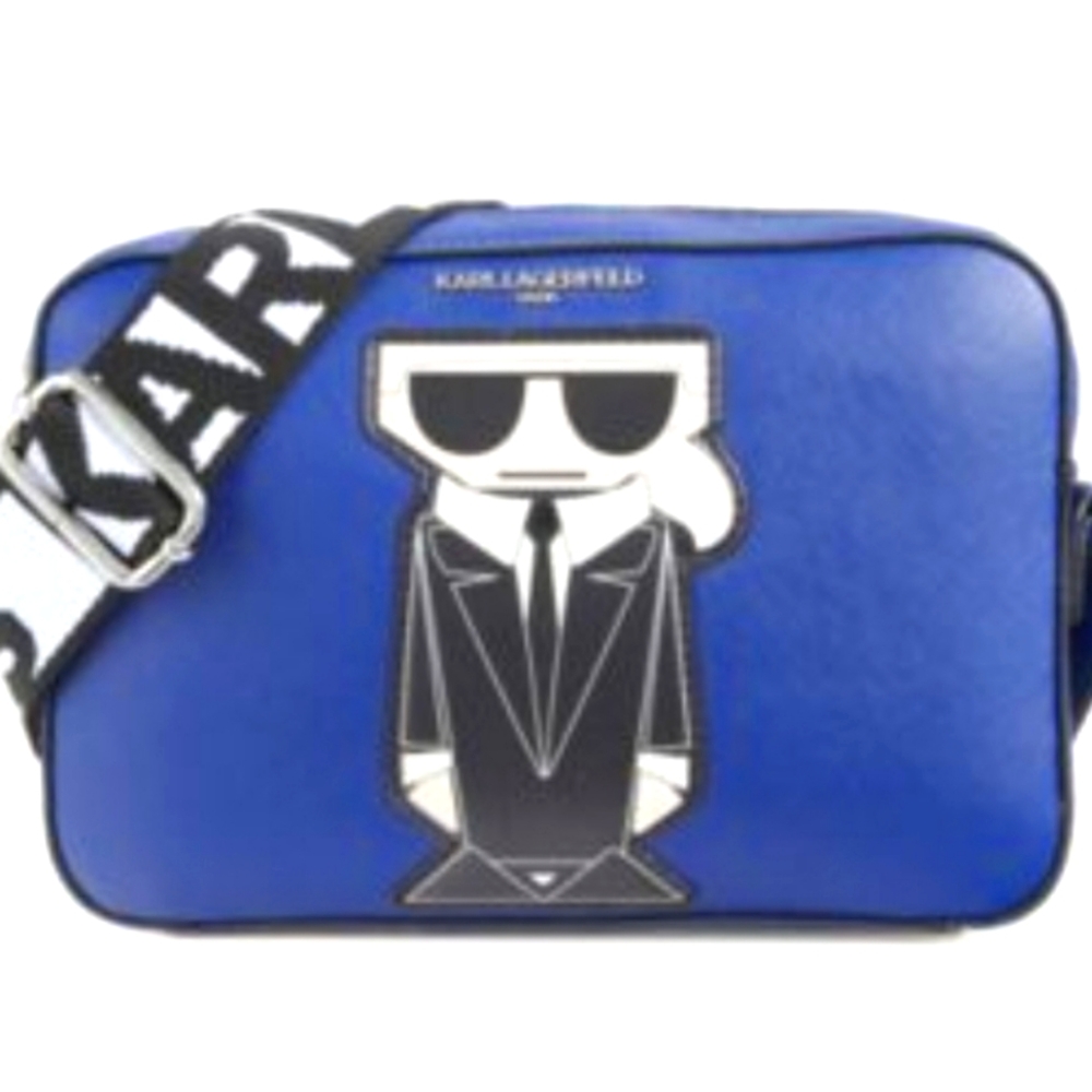 Karl Lagerfeld Paris Maybelle Faux Leather Camera Crossbody Bag